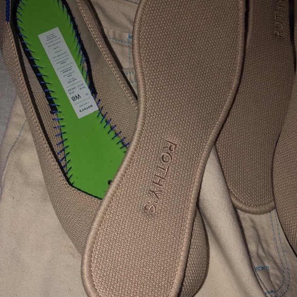 ROTHY’S cream flats size 8 - Picture 6 of 8